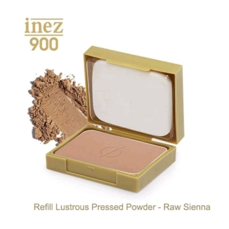 INEZ REFFIL LUSTROUS PRESSED POWDER / INEZ BEDAK REFFIL GOLD /BEDAK INEZ REFFIL 900