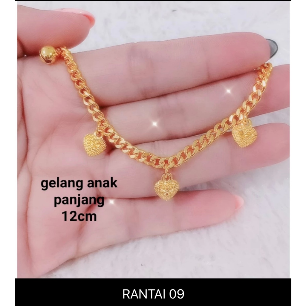 GELANG RANTAI ANAK BAYI FASHION