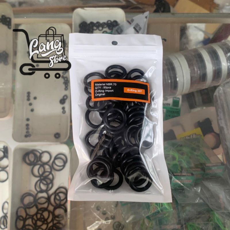 Oring seal kode 207 isi 50pcs Bahan NBR70