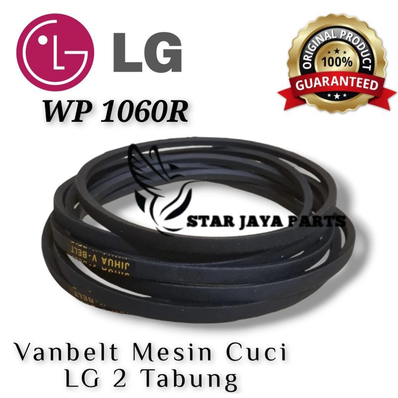 [LG WP-1060R] Vanbelt Fanbelt Vbelt Mesin Cuci LG 2 Tabung WP 1060R