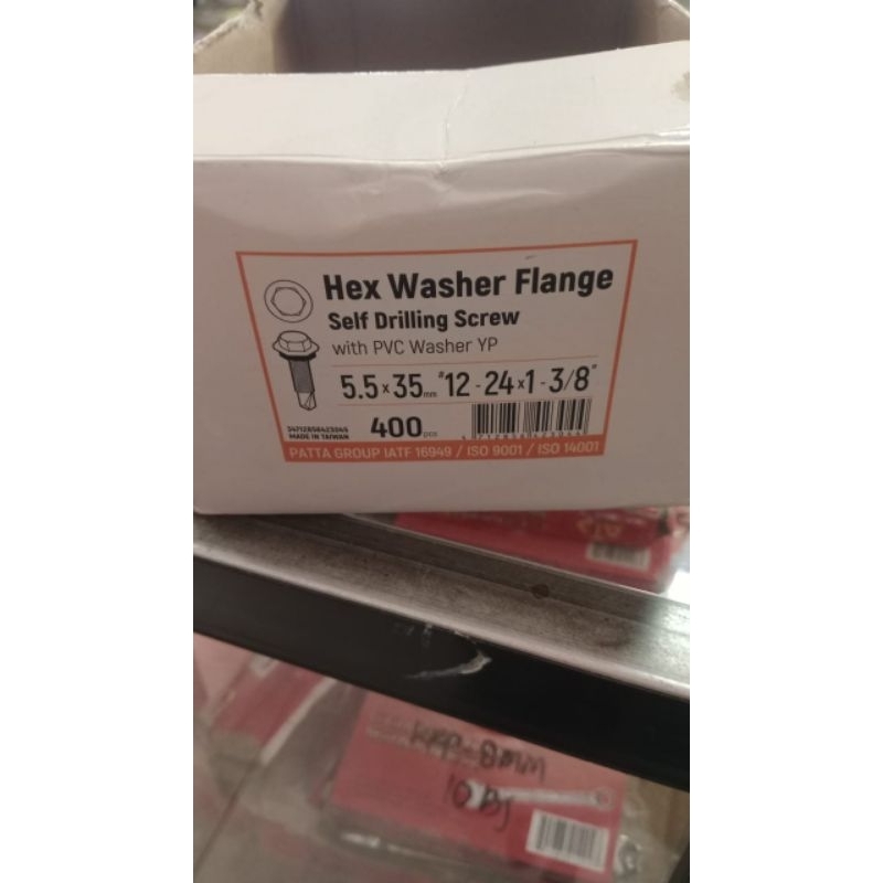 Baut Atap Patta 12x35  / Baut Drilling Patta 12x35