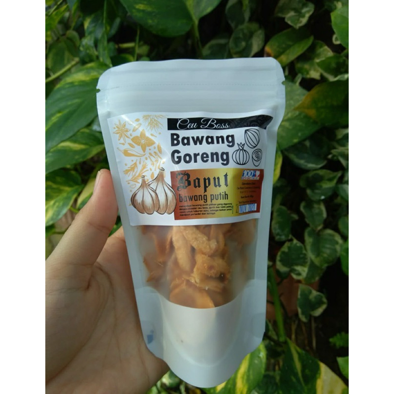 

Ceu Boss bawang goreng putih 40gr