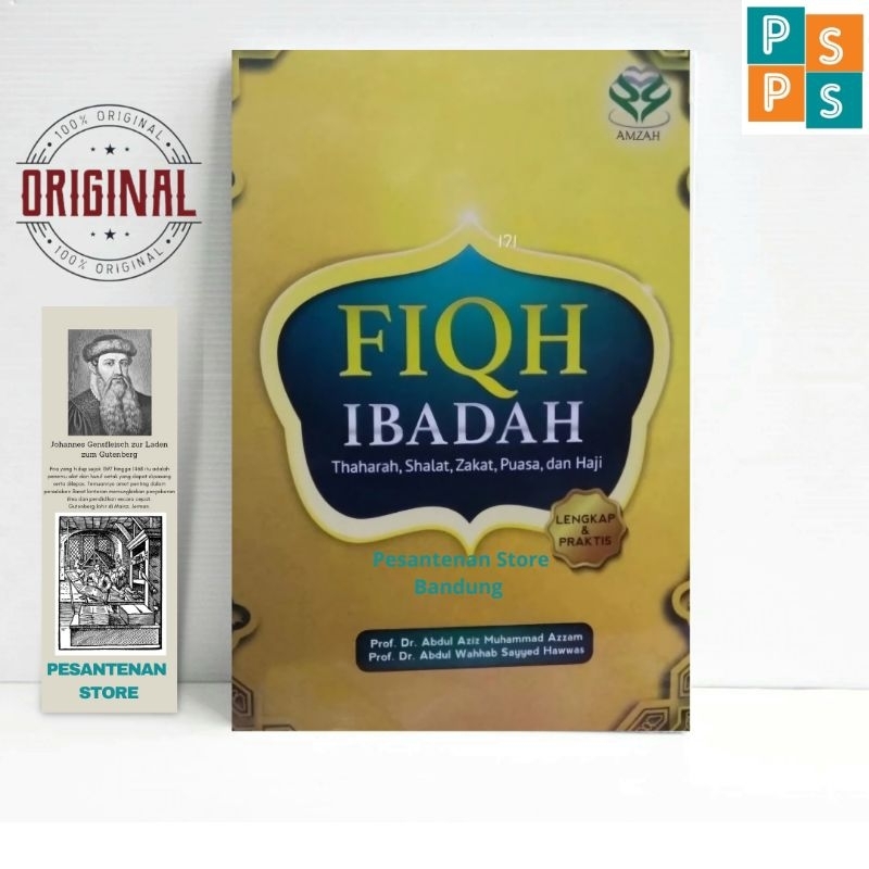 Buku Fiqh Ibadah Thaharah Shalat Zakat Puasa dan Haji BA24