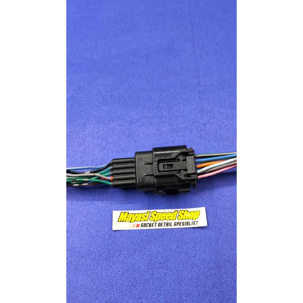 Soket modul remot,soket modul answer back system 10 pin Honda Vario 125/150, Scoopy fi,Vario110 led