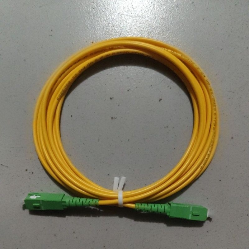 patchcord sc apc to sc apc 3 meter