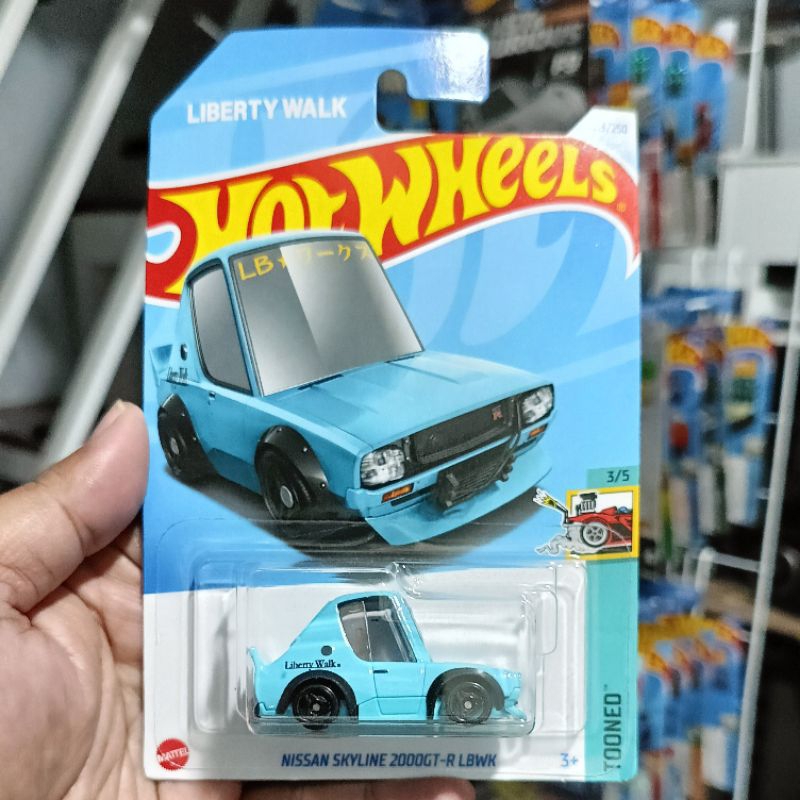 Hot Wheels LBWK Skyline 2000GTR Tooned