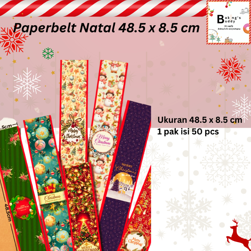 

Paperbelt Paper Sleeve Natal Christmas