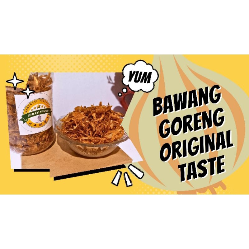 

Bawang Goreng Home made Krenyess Halal
