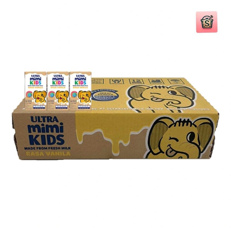 

Ultra Mimi Kids Susu UHT Vanila kotak 40 x 125 ml - Karton/Dus
