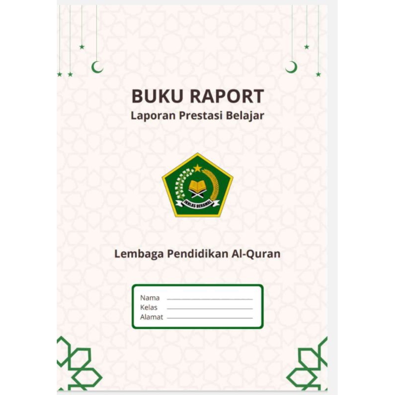 Buku Rapot TPQ/LPQ