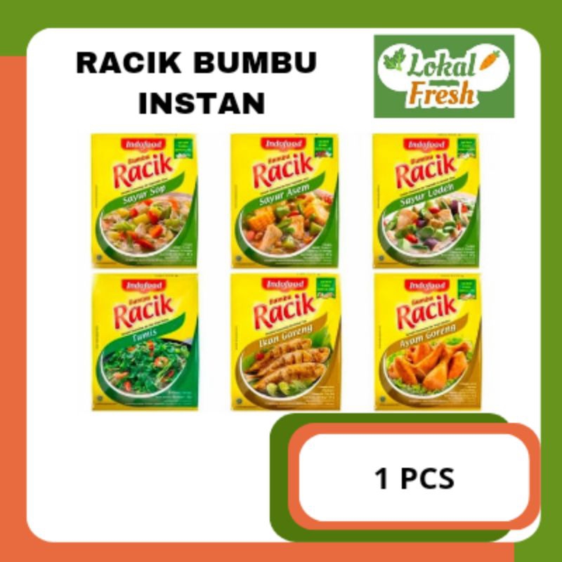 

RACIK BUMBU INSTANT | 1 PCS | LOKAL FRESH SBY