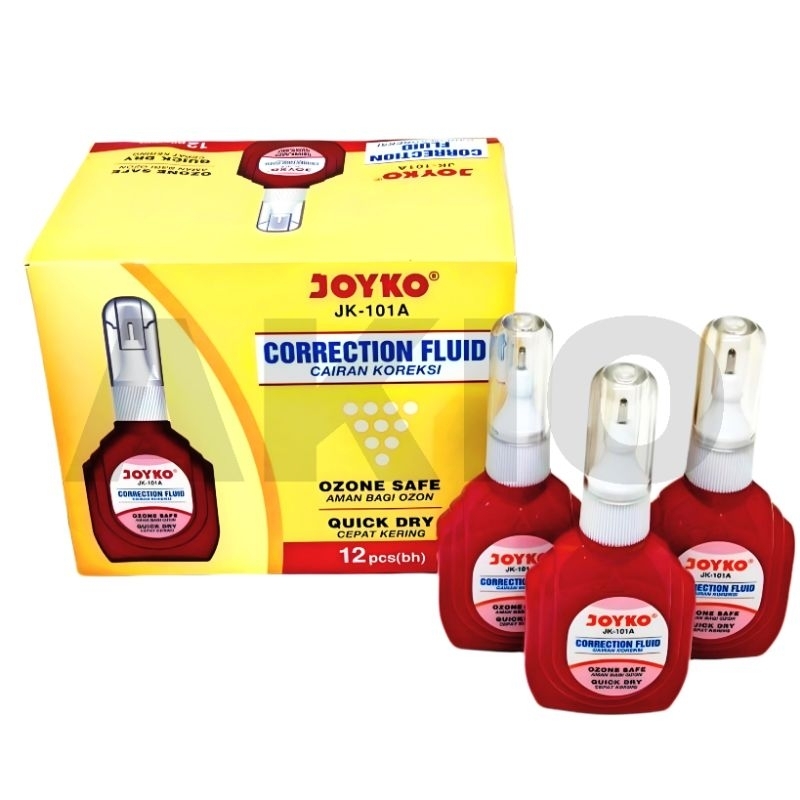 

Tip Ex Cair JOYKO JK-101A Murah Cairan Koreksi Penghapus Correction Fluid