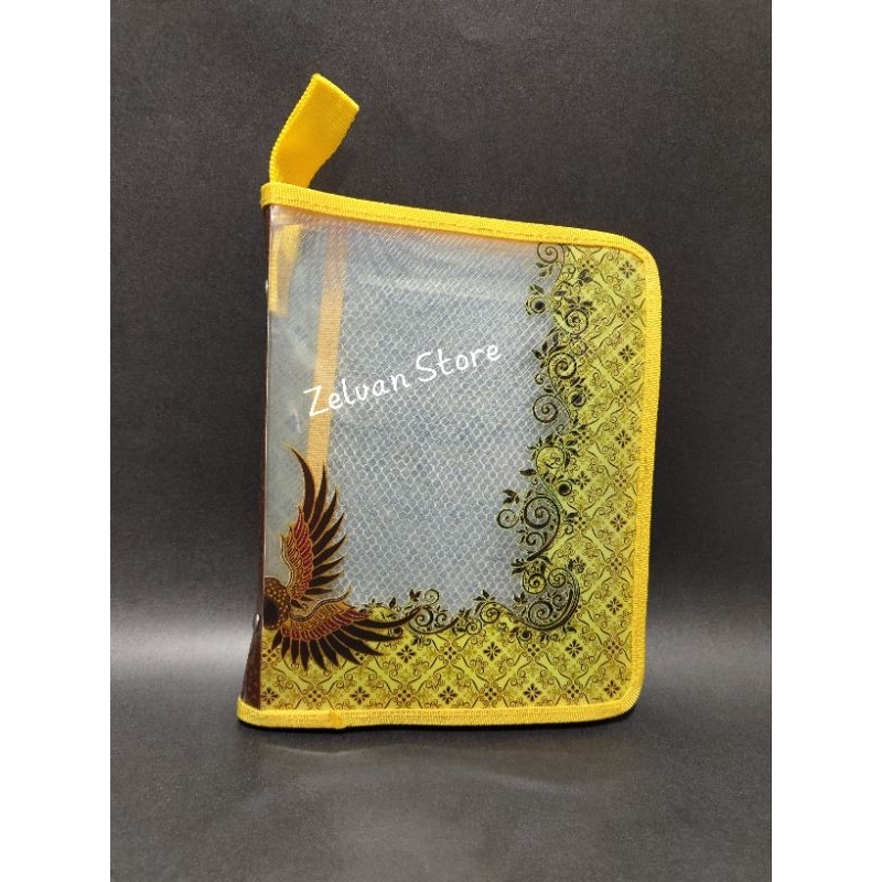 

Map Mika Zipper A5 Batik KUNING