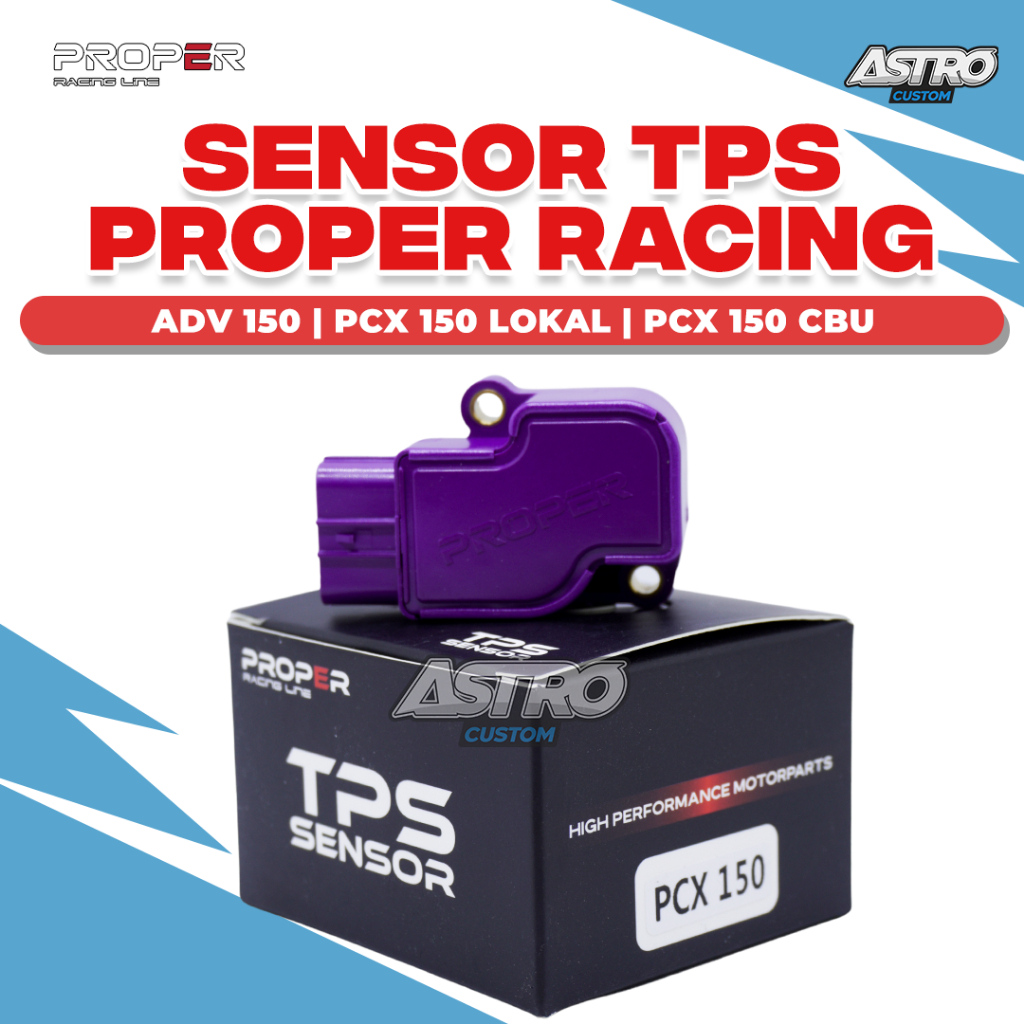 Sensor TPS Proper Racing ADV 150 PCX 150 CBU Vario 125 Nmax Aerox 155 Lexi 125 Beat Fi Scoopy Mio M3