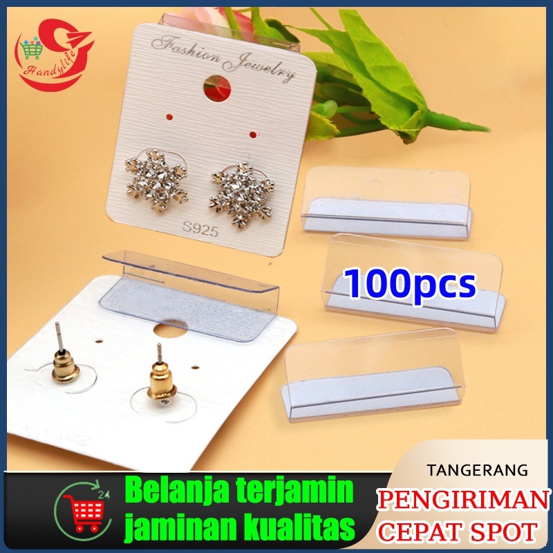 

100pcs Plastik PVC Aksesoris Kartu Gantung/Papan Belakang Untuk Kartu/Aksesoris Pendermatan Kartu