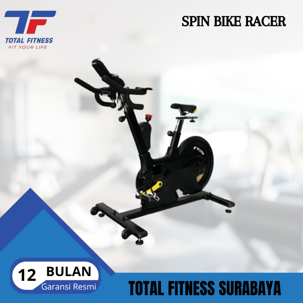 Sepeda statis Spin Bike Racer Total fitnes