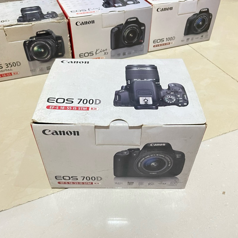 DUS DOS DUSBOOK KOTAK BOX KAMERA DSLR CANON EOS 700D MURAHH