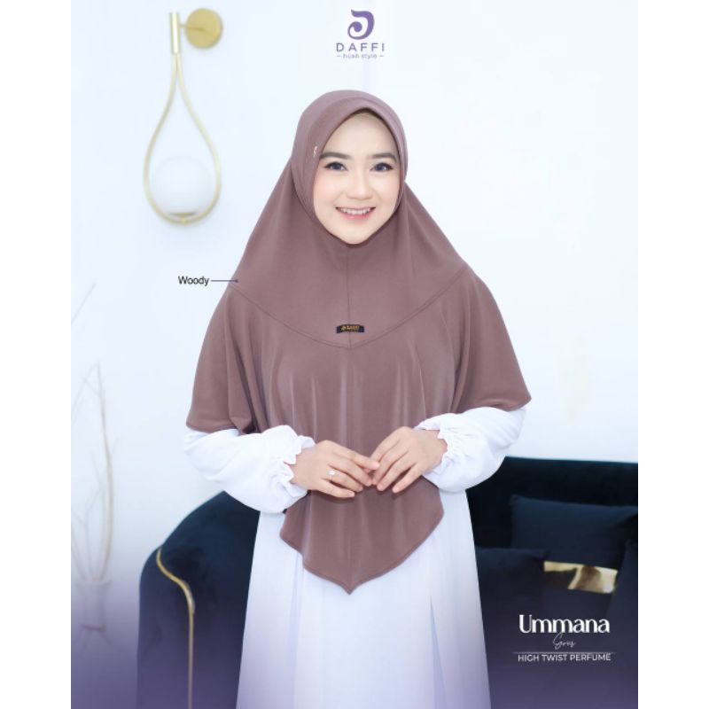 HIJAB JUMBO TERBARU SERIES UMMANA DAFFI POLOS