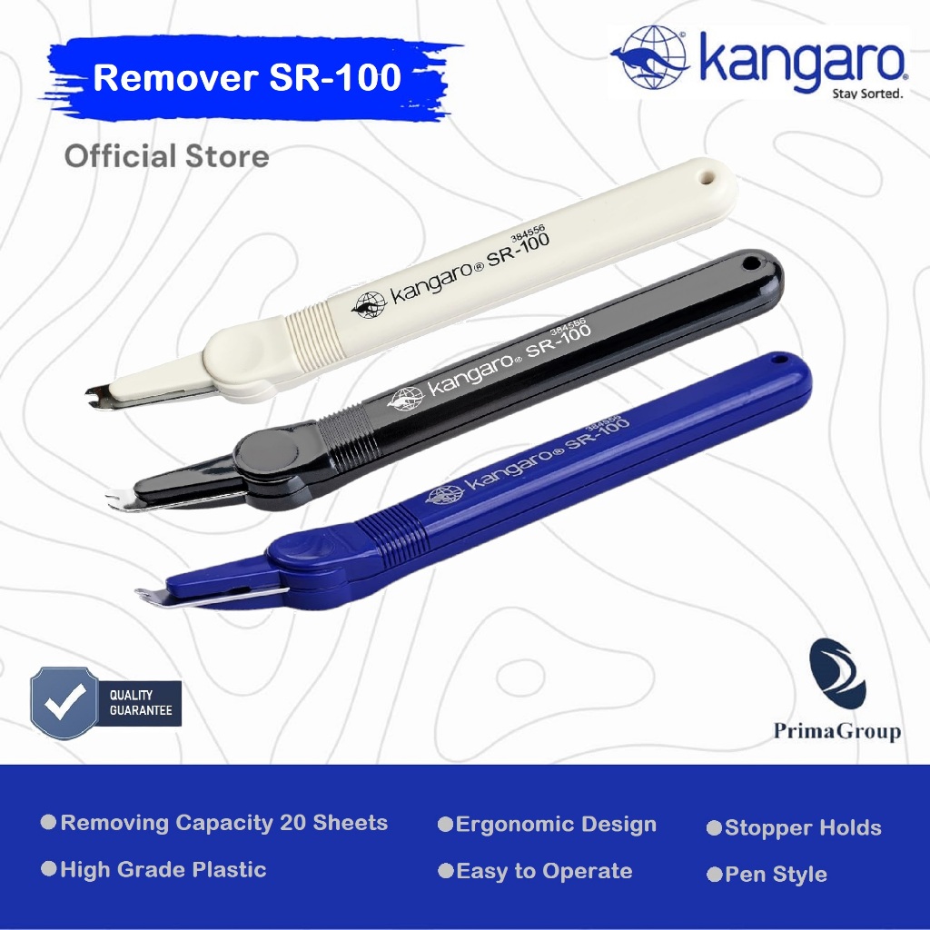 

Pencabut Staples / Alat Pelepas Isi Staples / Remover SR 100 Kangaro / Pembuka Staples