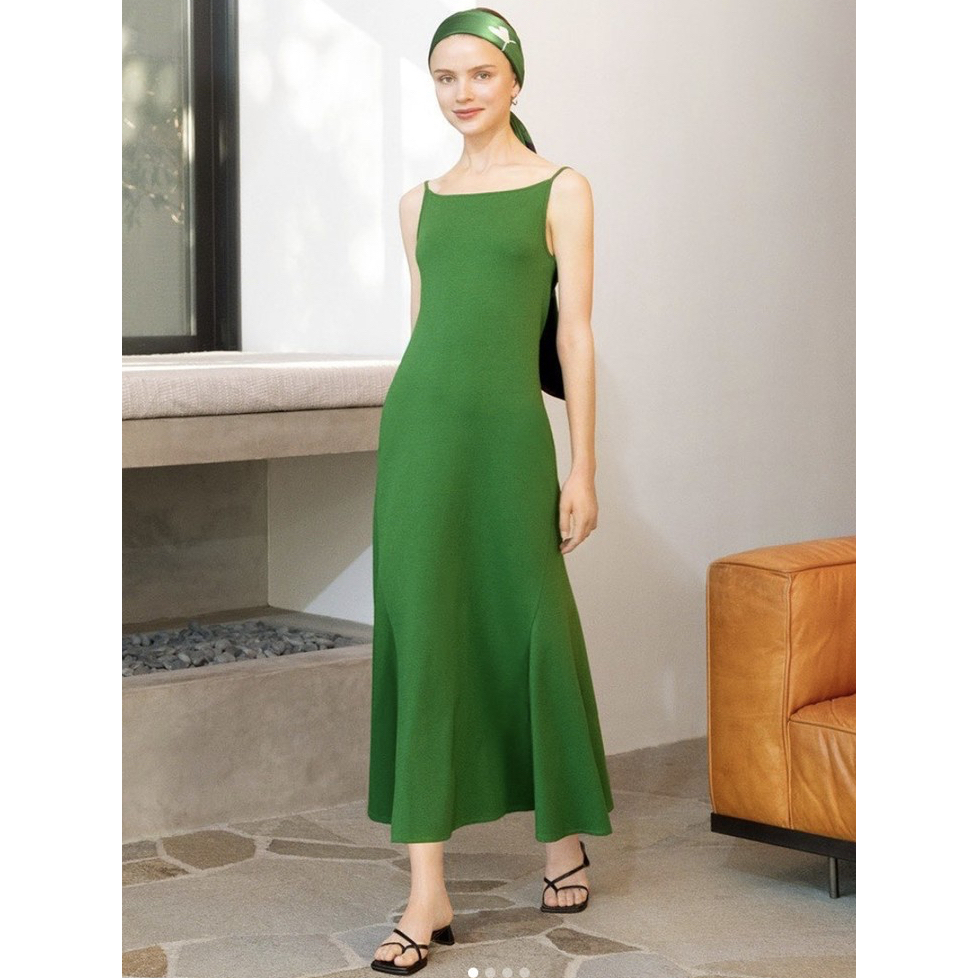 PRELOVED Hana Tajima Camisole Flared Dress