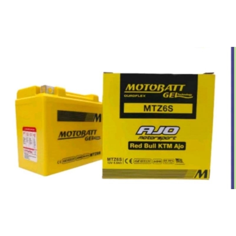 Aki Motobatt mtz6s nmax new Vario 160 satria Fu Vario 125 Vario 160 aki kering maintenance free