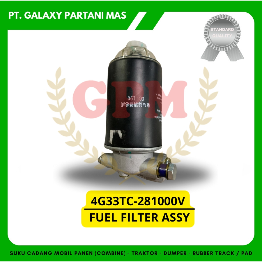 FUEL FILTER ASSY / FILTER SOLAR BIMO-102 / 4G33TC-281000V