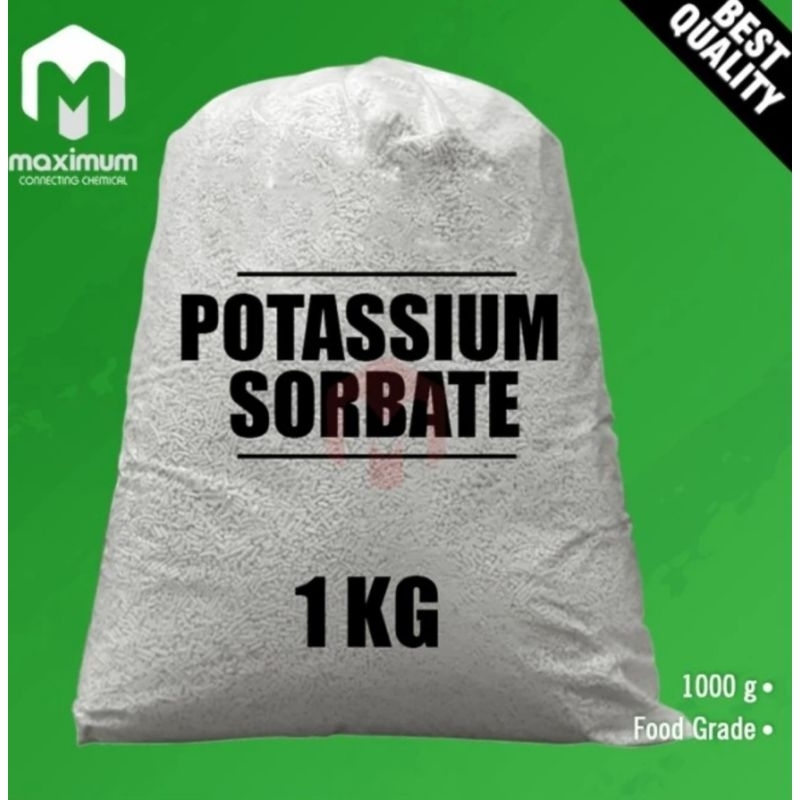 

Potassium Sorbate / pengawet makanan / pengawet minuman 1KG
