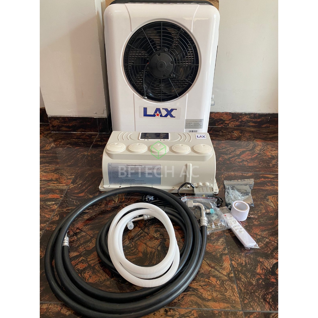 Mesin AC Unit Elektrik 5 Lubang AC Mobil Listrik Electric Sambung Aki