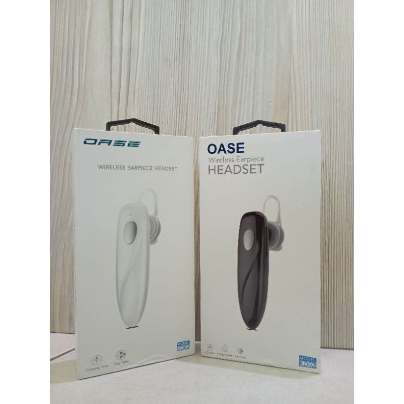 OASE model KD02 WIRELESS EARPHONE HEADSET high quality termurah