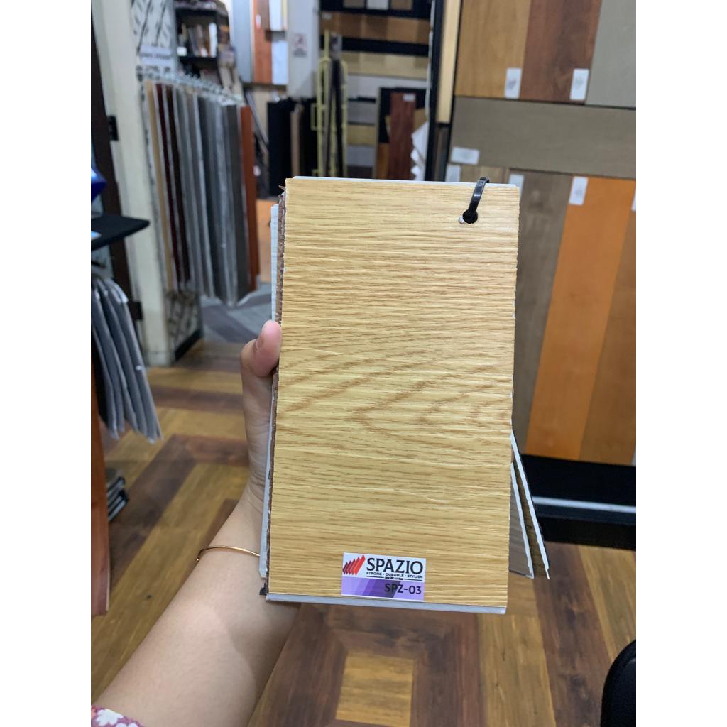 Lantai SPC Klik Spazio Motif Kayu | SPC Tebal 4,3mm | SPC Flooring