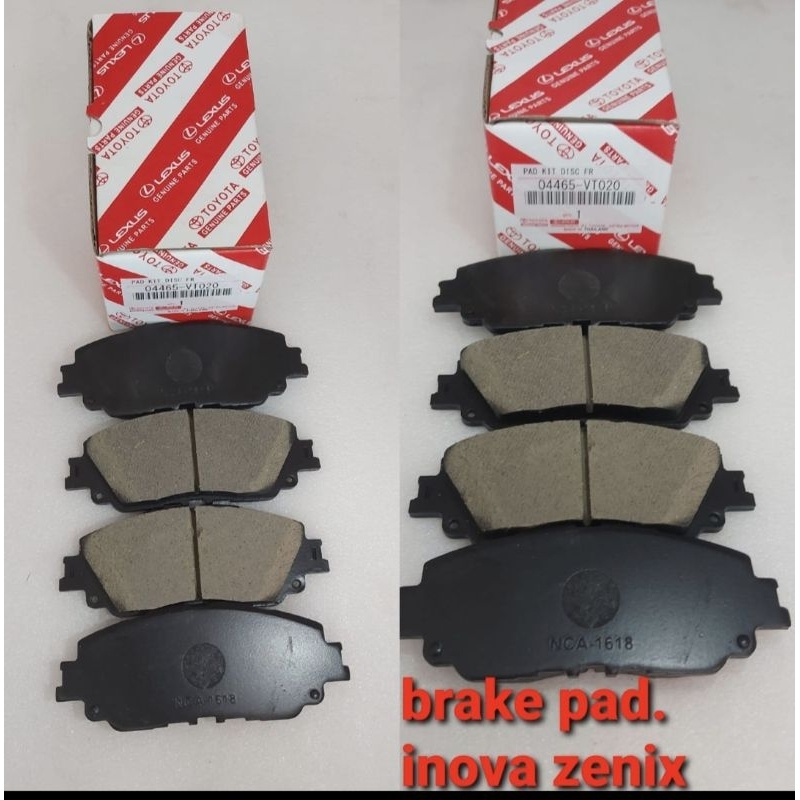 Brake Pad Depan Toyota Inova Zenix 04465-VT220