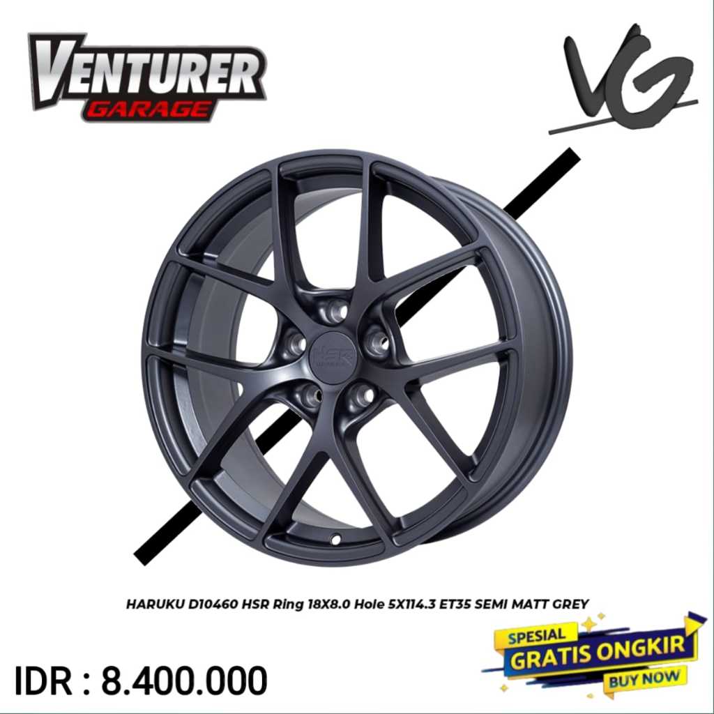 Pelek modifikasi murah ring 18 Velg racing mobil hrv crv civic wrv innova alphard HSR haruku medan