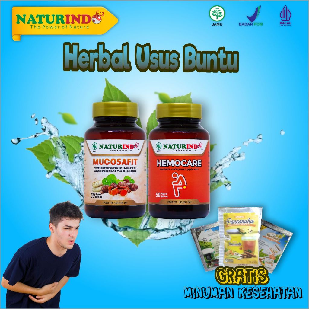 Obat Usus Buntu Obat Herbal Usus Buntu Tanpa Operasi Herbal Alami MUCOSAFIT HEMOCARE Naturindo