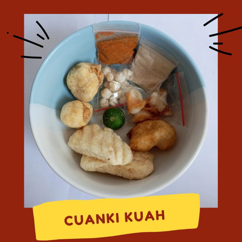 

CUANKI INSTAN/CUANKI KUAH/CUANKI PEDAS/CUANKI VIRAL