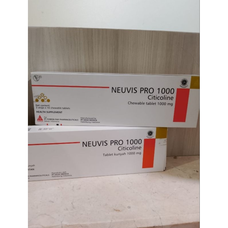 NEUVIS PRO 1000 (CITICOLINE 1000 MG) TAB KUNYAH