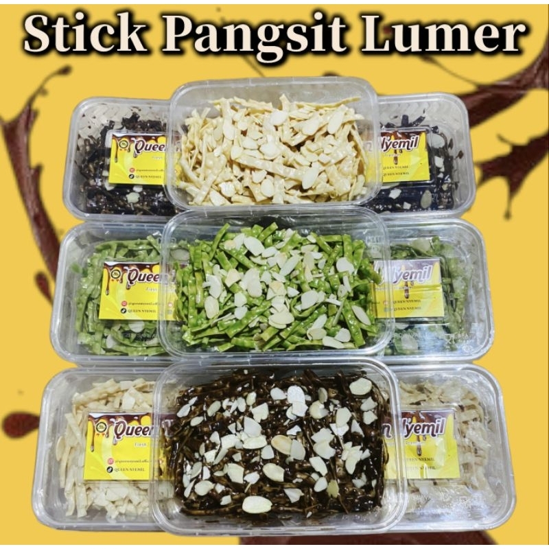 

QUEEN NYEMIL Stick Pangsit Tiramisu Lumer PREMIUM 500ml/150gram (FREE Topping Almond)