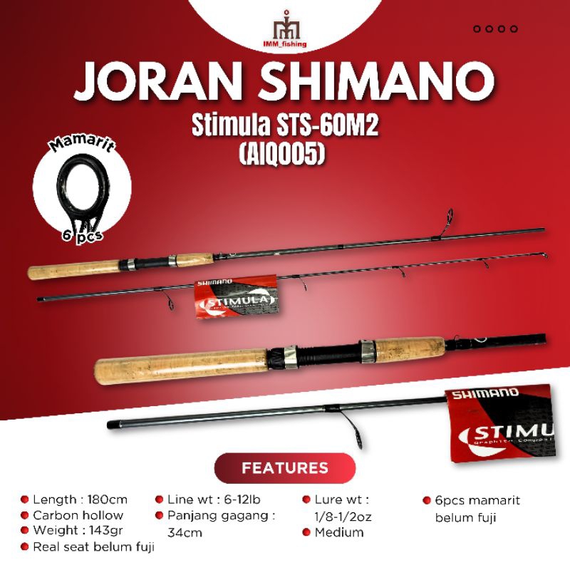 JORAN SHIMANO STIMULA | Tongkat Pancing | Fishing Rod