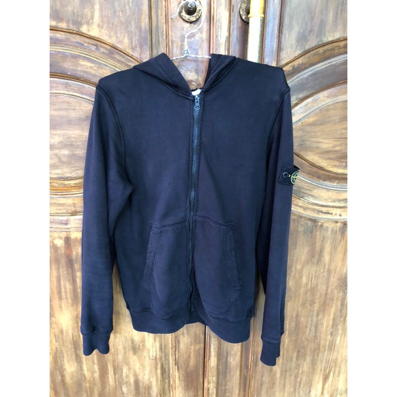 zip hoodie stone island junior original