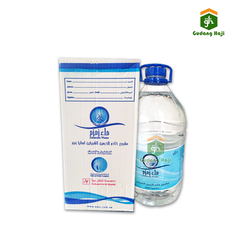 

Air Zam Zam 5 Liter non barcode / Air zam-zam / Air zamzam / Air zam - zam ASLI Original