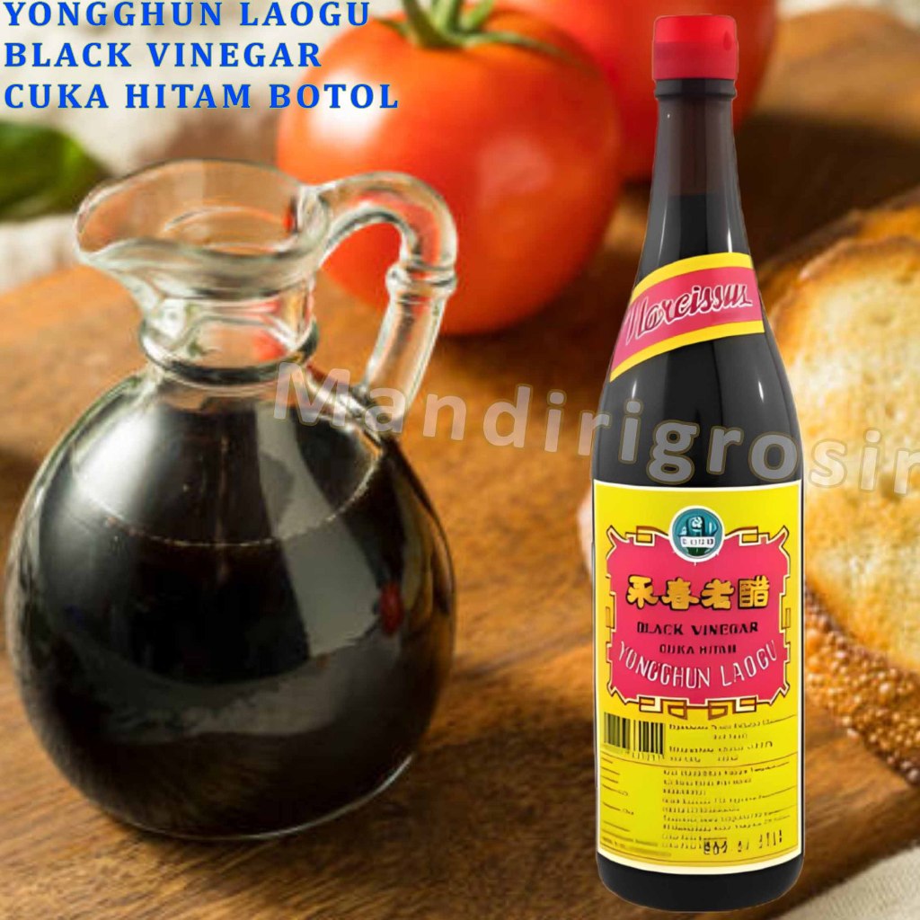 

Black Vinegar * Yongghun Laogu * Cuka Hitam Botol * 640ml