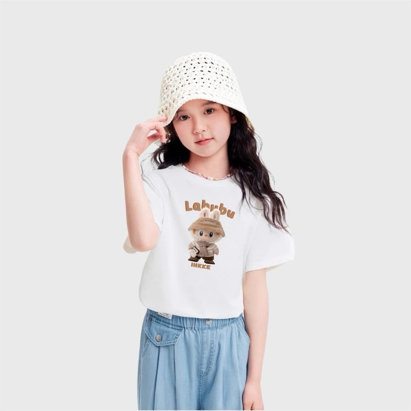 Lavakids LABUBU 2-9 tahun Kaos anak perempuan korea style baju atasan karakter anak