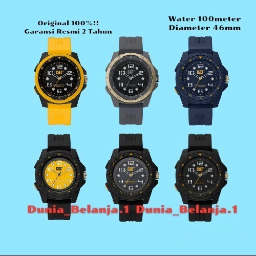 Original 100% Jam Tangan Pria Caterpillar CAT LP.150.25.131 LP.160.21.131 LP.160.21.737 LP.160.26.63