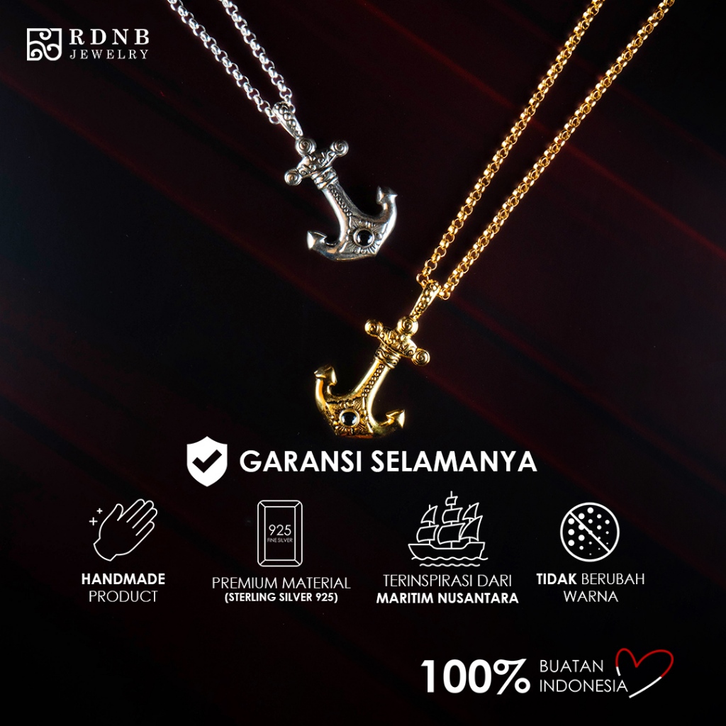 RDNB Jewelry Segara Onyx Stone Necklace