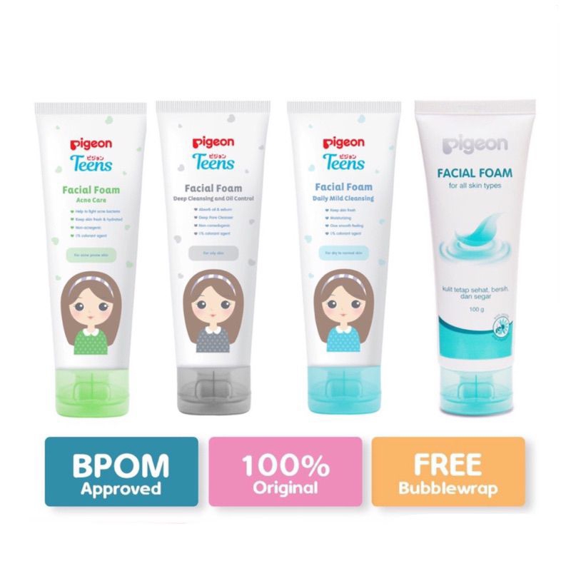 Pigeon Teens Facial Foam Cuci Muka