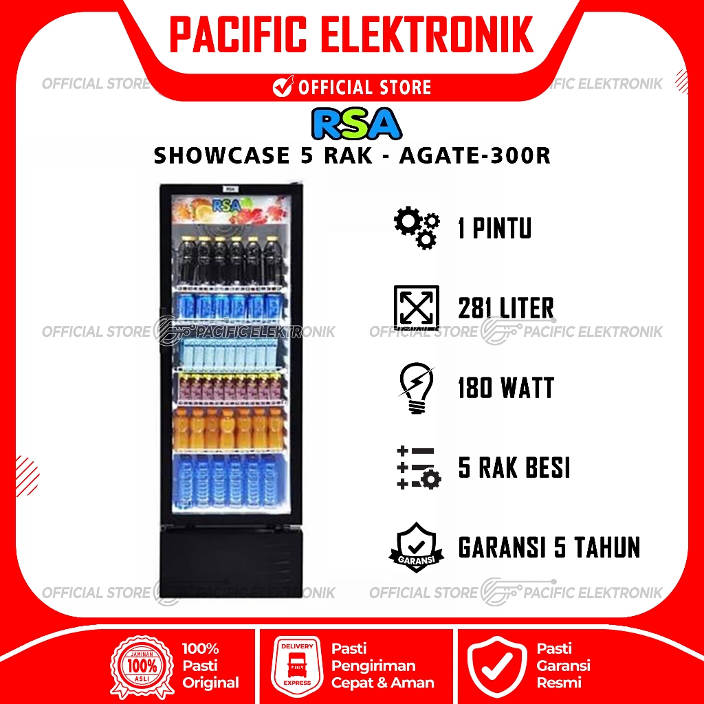 Showcase RSA 5 Rak AGATE-300R / AGATE 300R