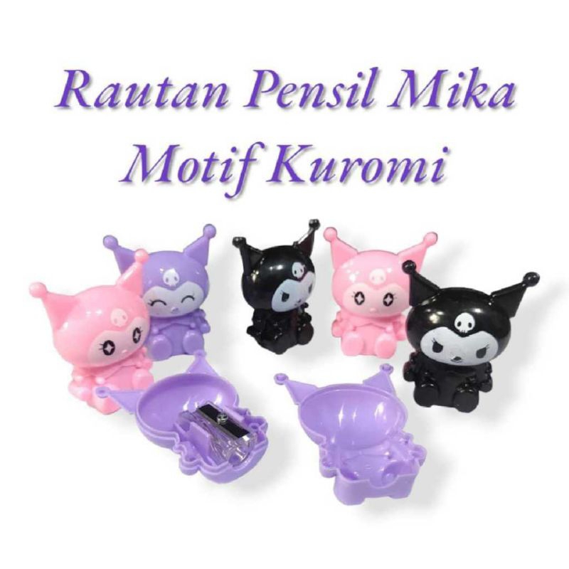 

RAUTAN KEPALA KUROMI / OROTAN PENSIL / PENCIL SHARPENER SANRIO