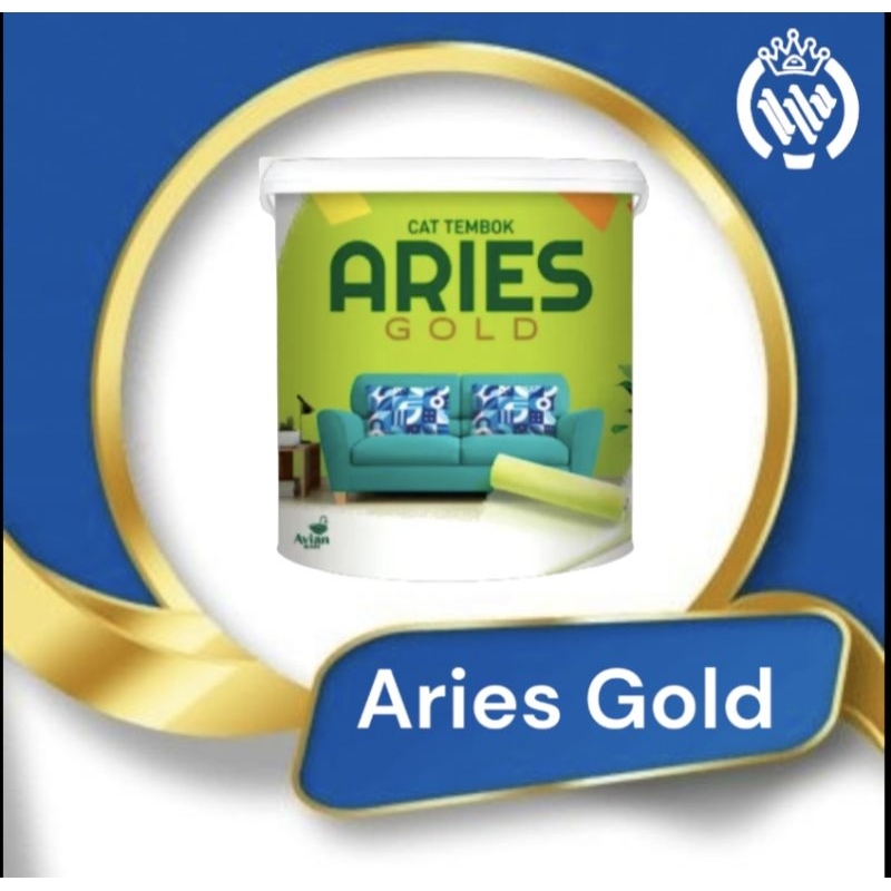 Cat Tembok Aries Gold 1 Kg
