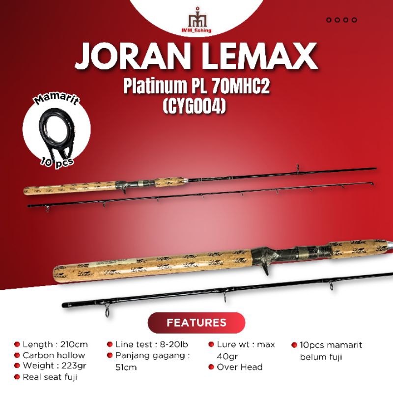 JORAN LEMAX PLATINUM PL | Tongkat Pancing | Fishing Rod