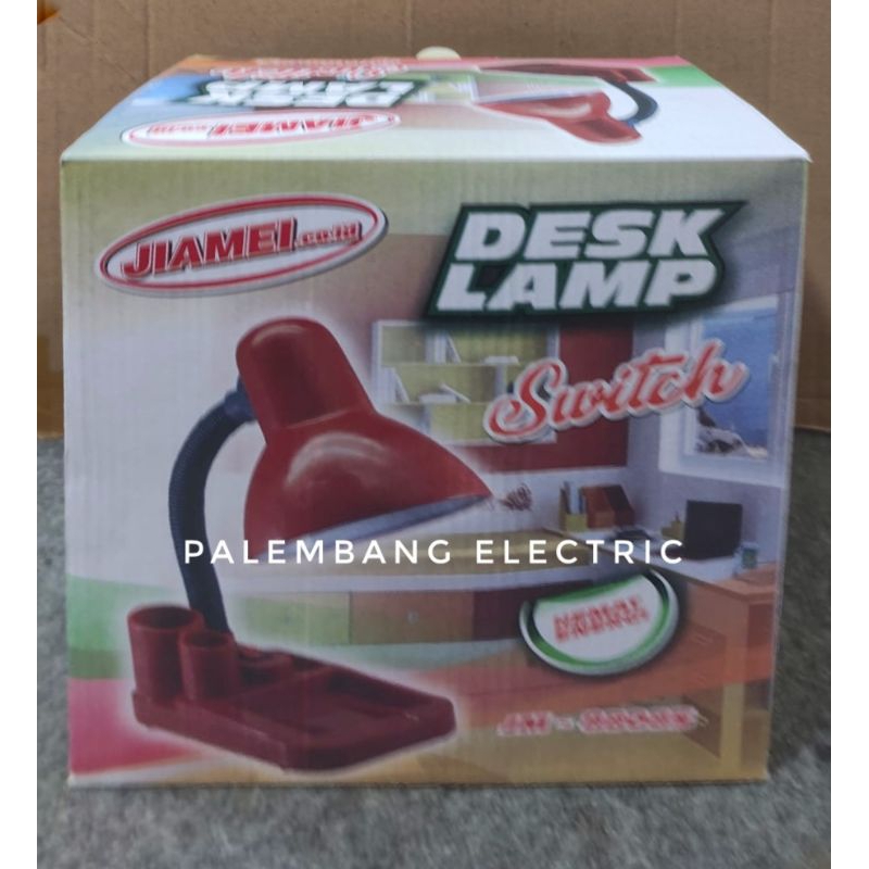 Lampu meja/ lampu belajar dengan tiang fleksibel