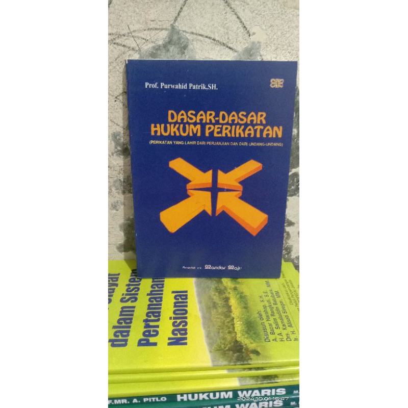 dasar dasar hukum perikatan